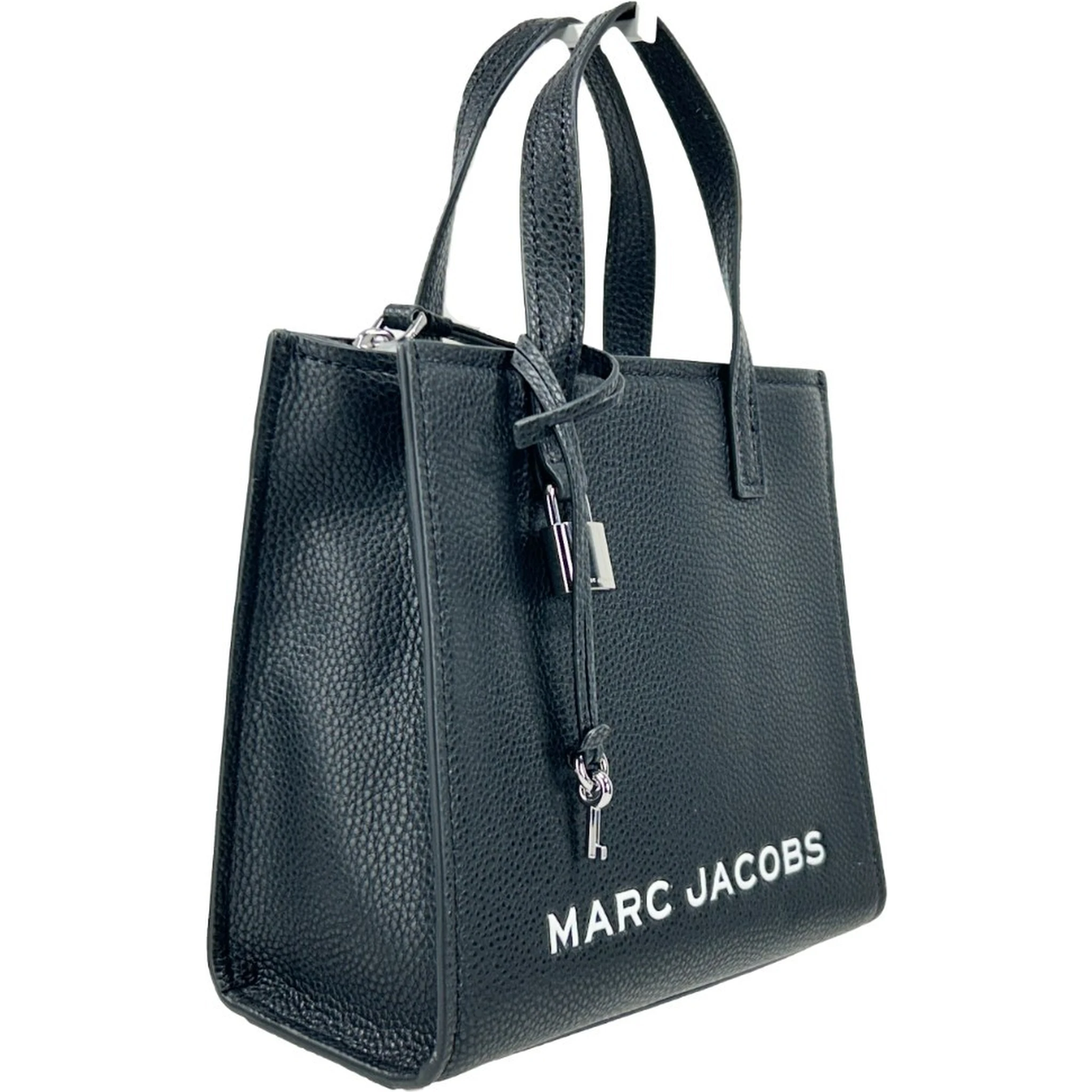 Marc Jacobs Mini Grind Black Leather Crossbody Bag