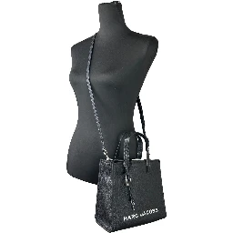 Marc Jacobs Mini Grind Black Leather Crossbody Bag