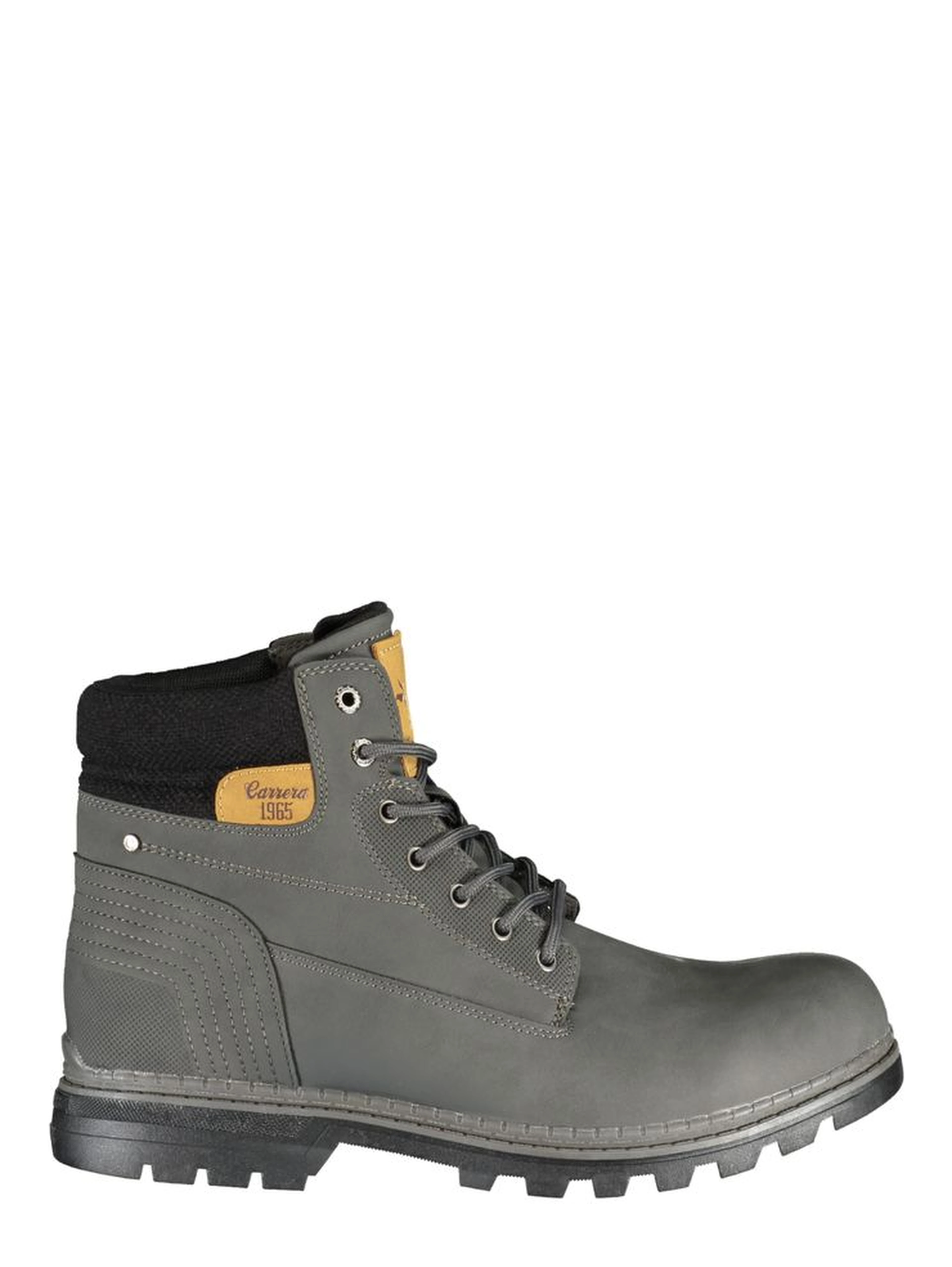 Grey Polyurethane Men's Boot