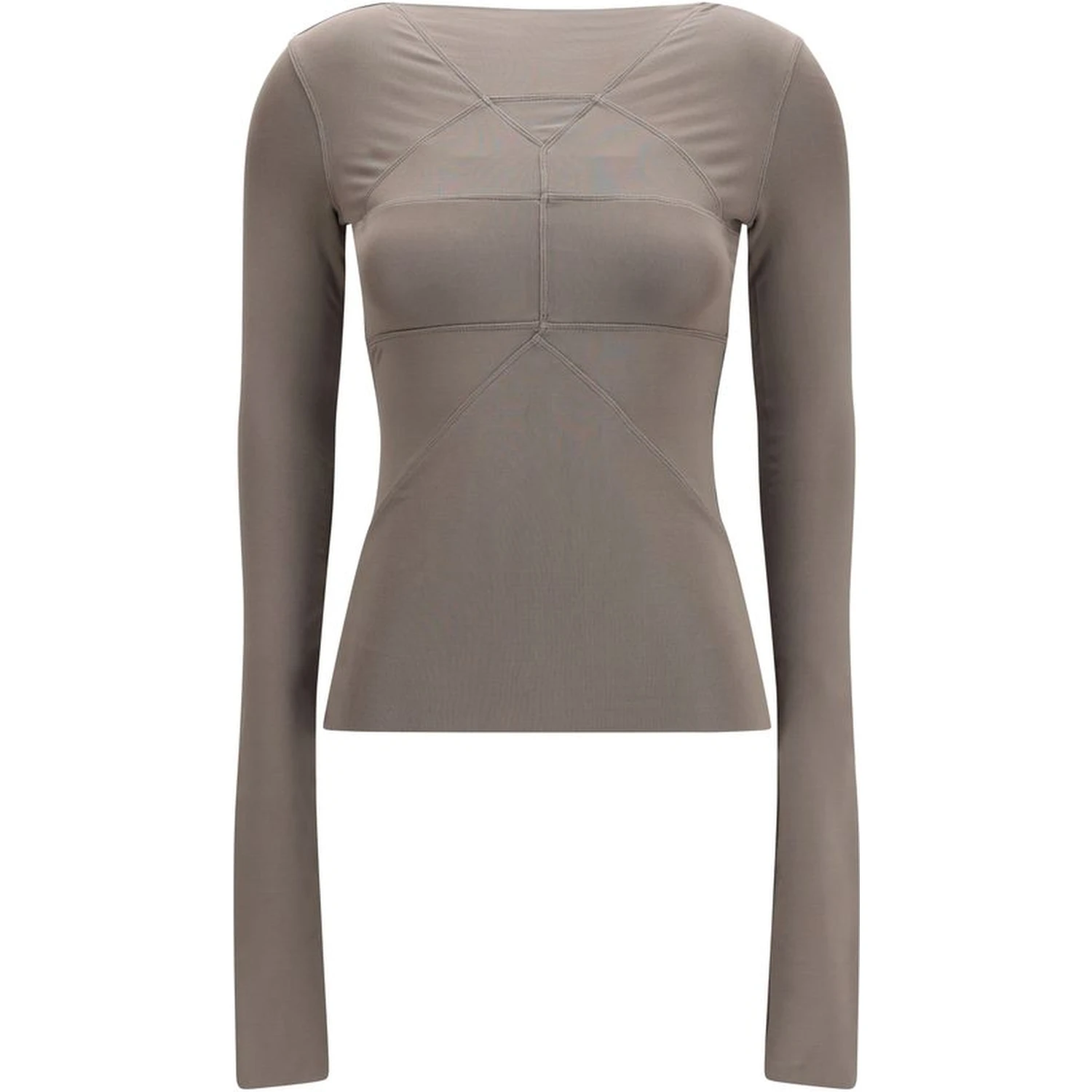 Gray Viscose Blouse