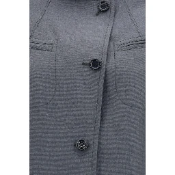 Gray Linen Coat