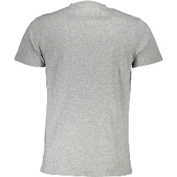 Brown Cotton Men T-Shirt