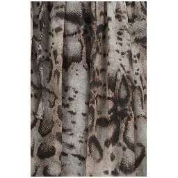 Beige Cotton Casual Dress