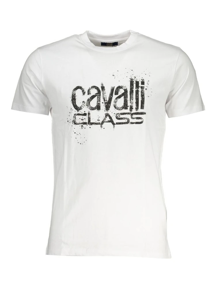 White Cotton Men T-Shirt