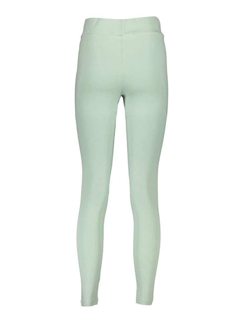 Green Cotton Women Legging