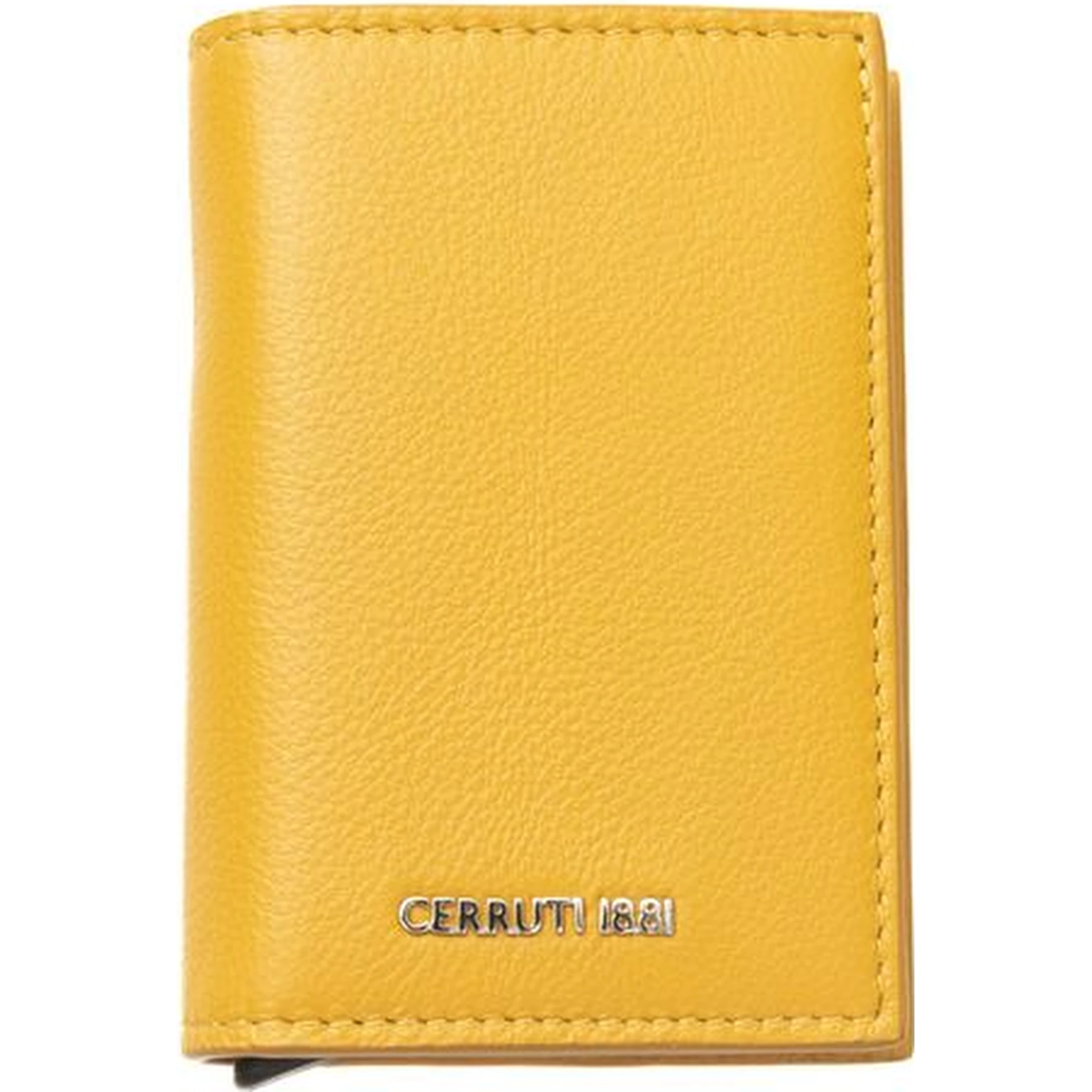 Yellow Calfskin Men Wallet