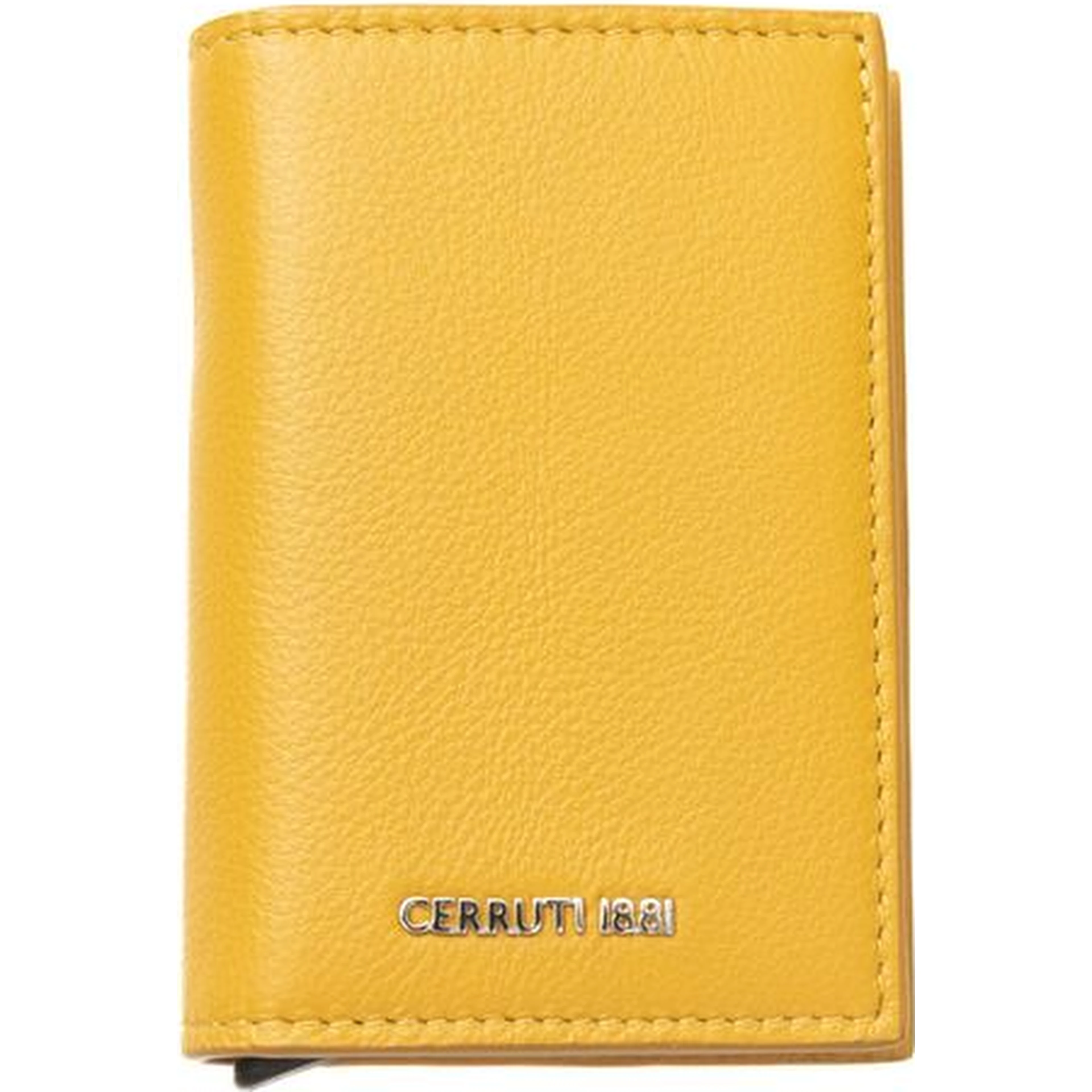 Yellow Calfskin Men Wallet