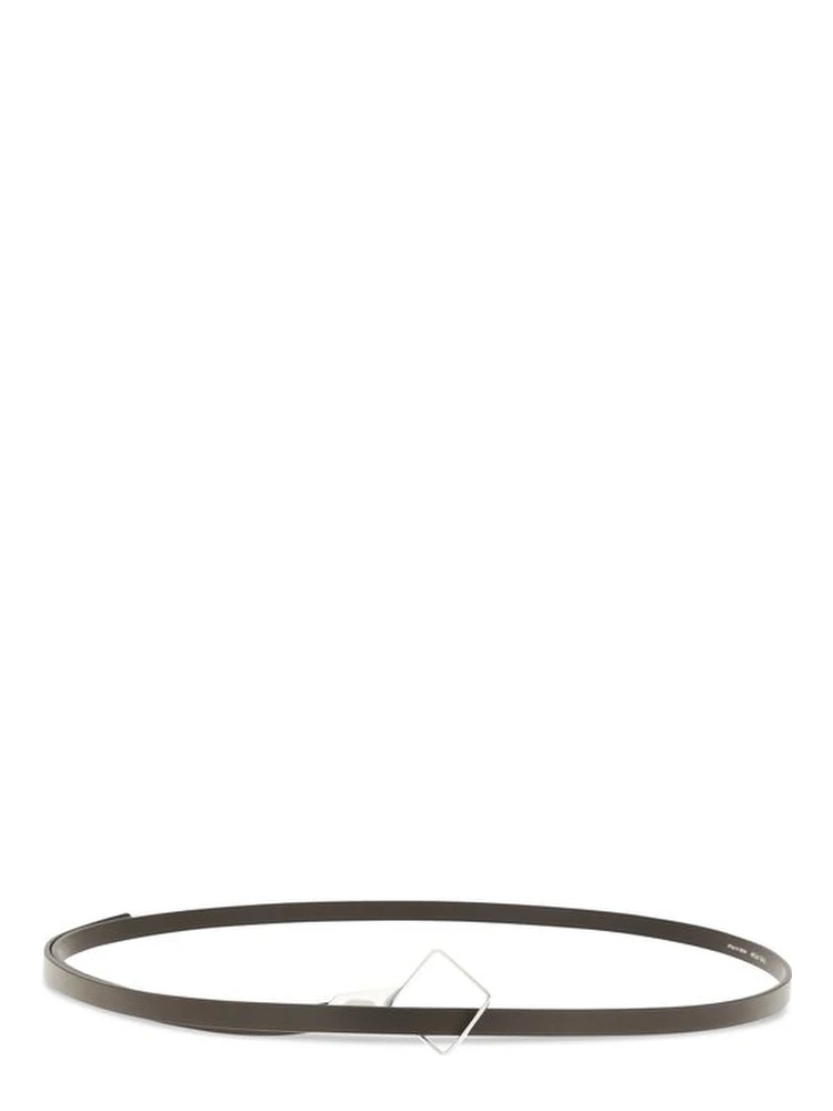 Brown Calf Leather Bos Taurus Thin Belt alternative