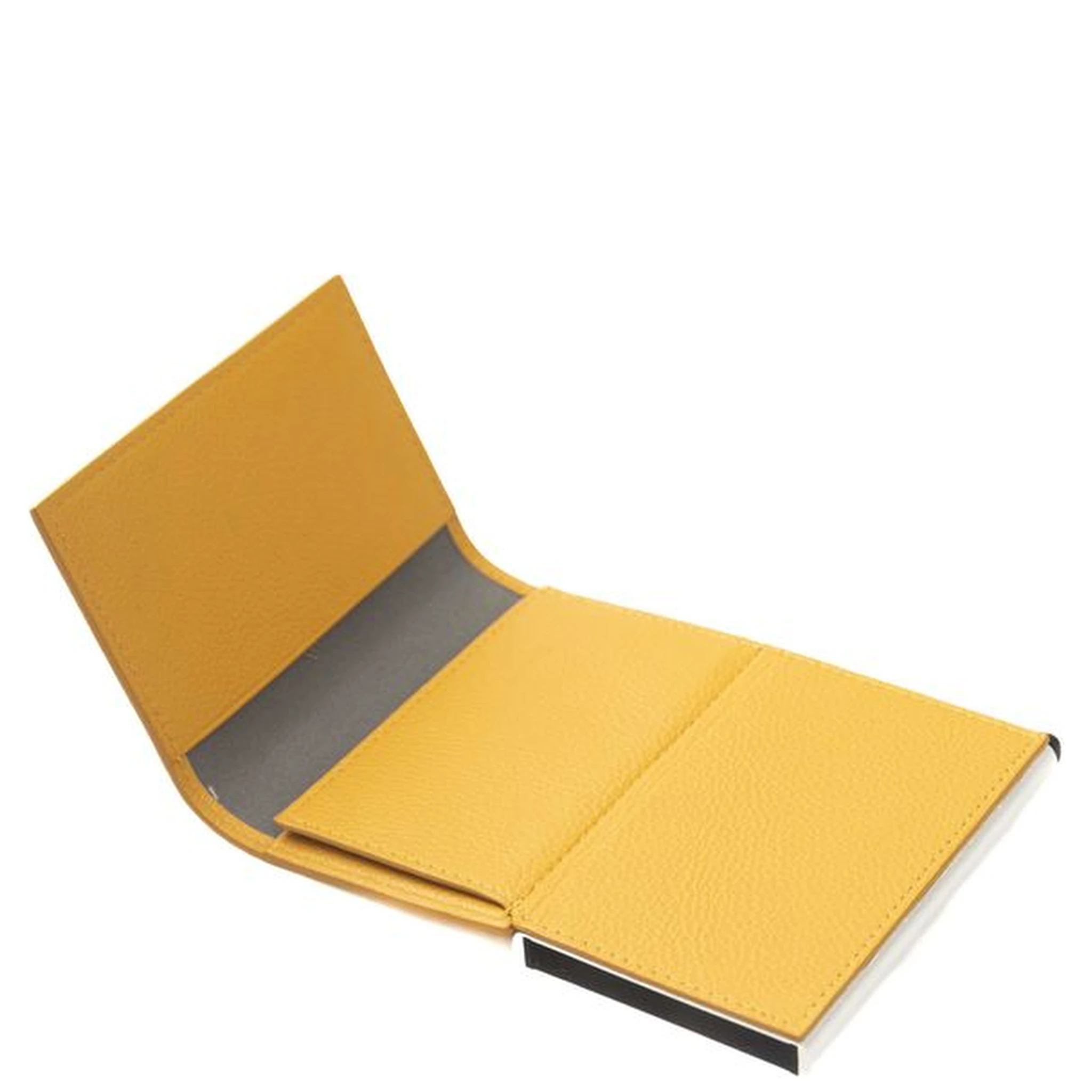 Yellow Calfskin Men Wallet