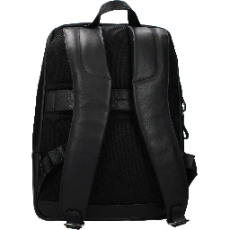 Black Leather Backpack