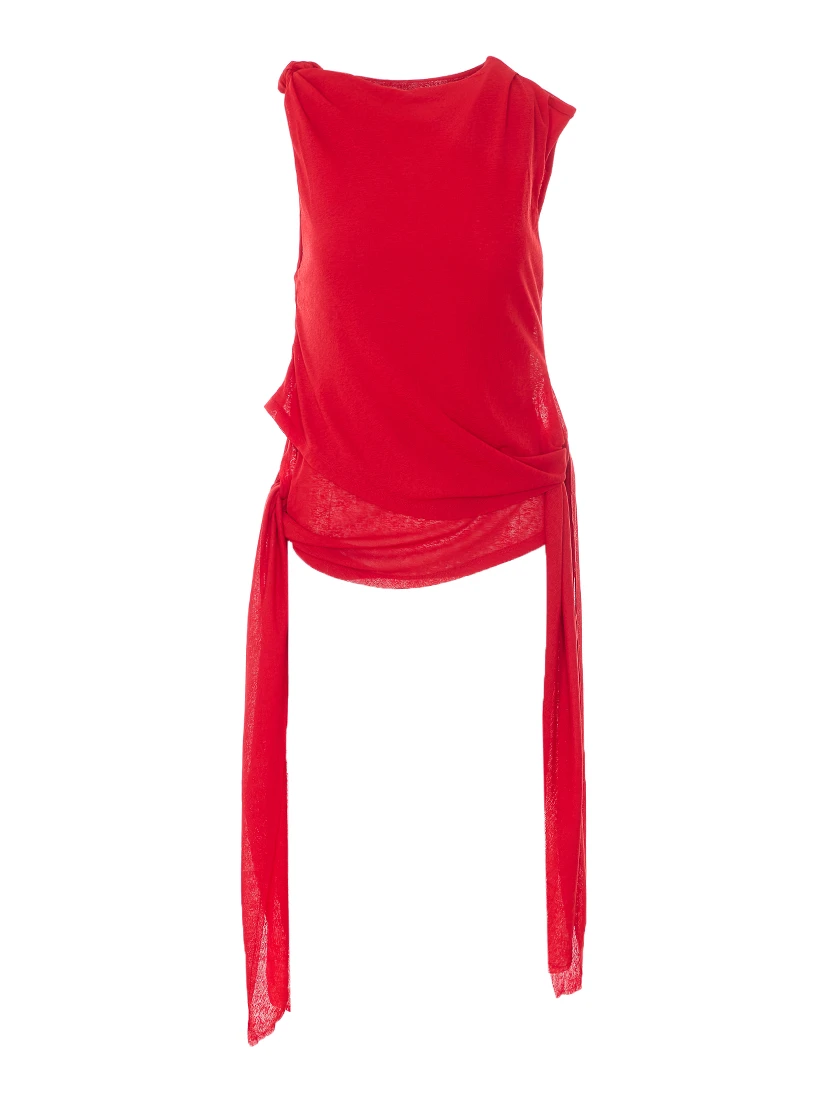 GANNI Top Red