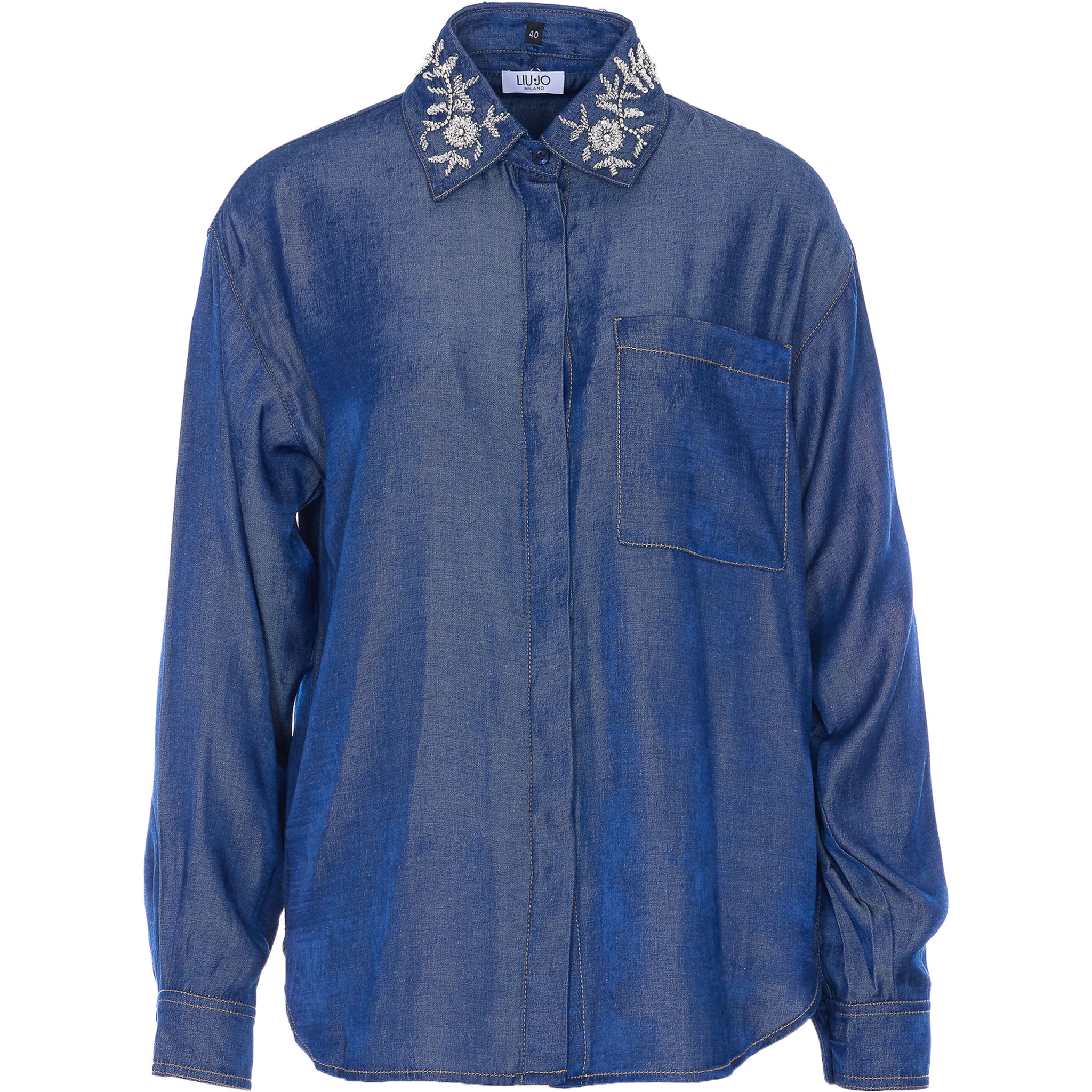 قمصان ليو جو الزرقاء