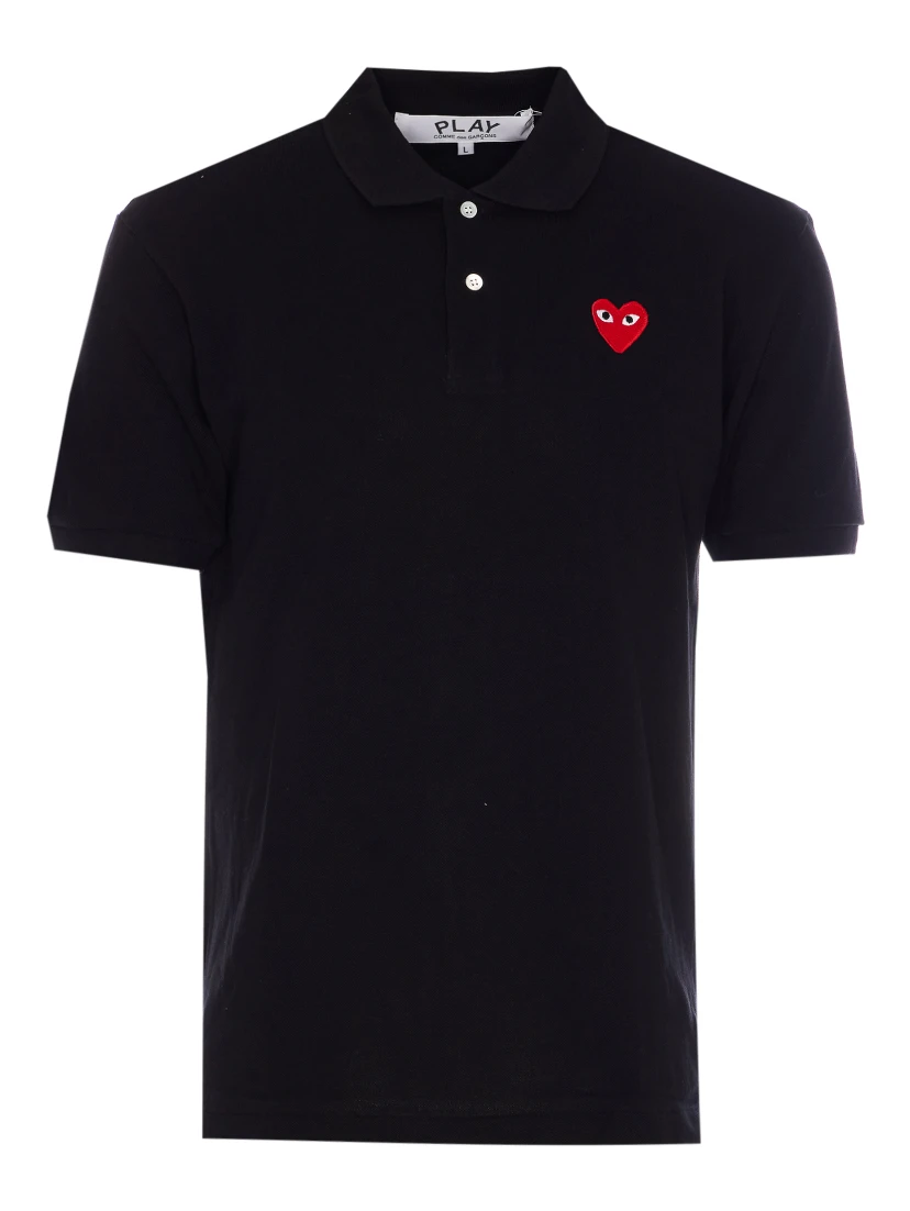 COMME DES GARCONS PLAY T-shirts and Polos Black