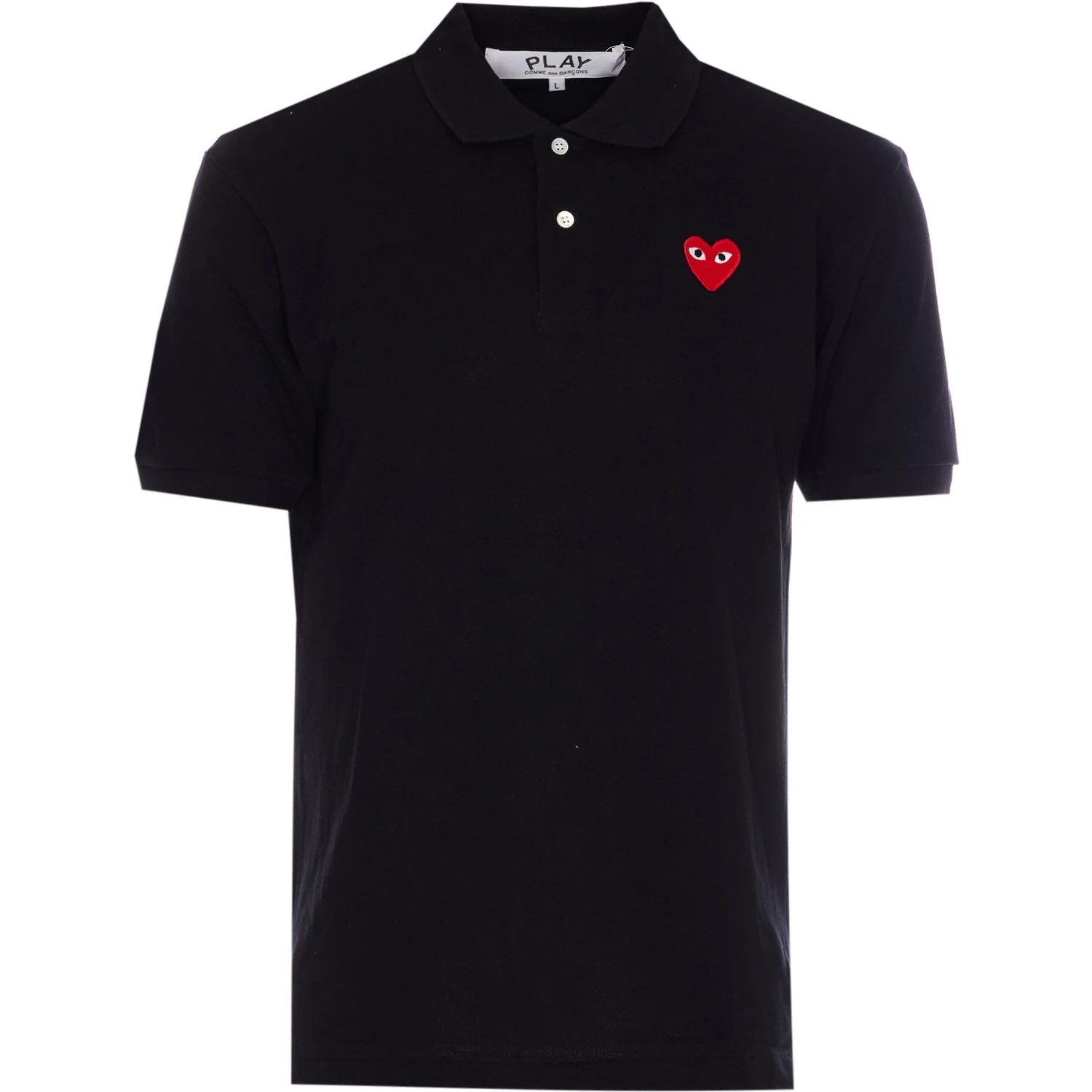 قمصان وقمصان بولو COMME DES GARCONS PLAY باللون الأسود