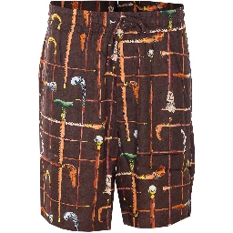 DROLE DE MONSIEUR Shorts Brown
