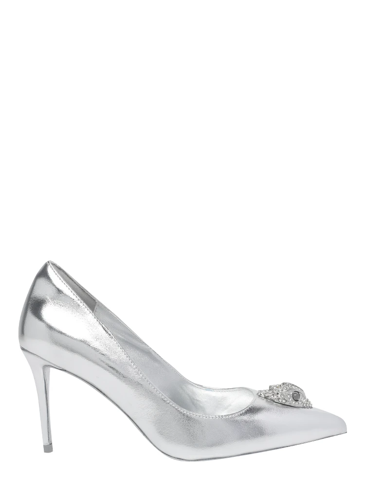 Kurt Geiger With Heel Silver