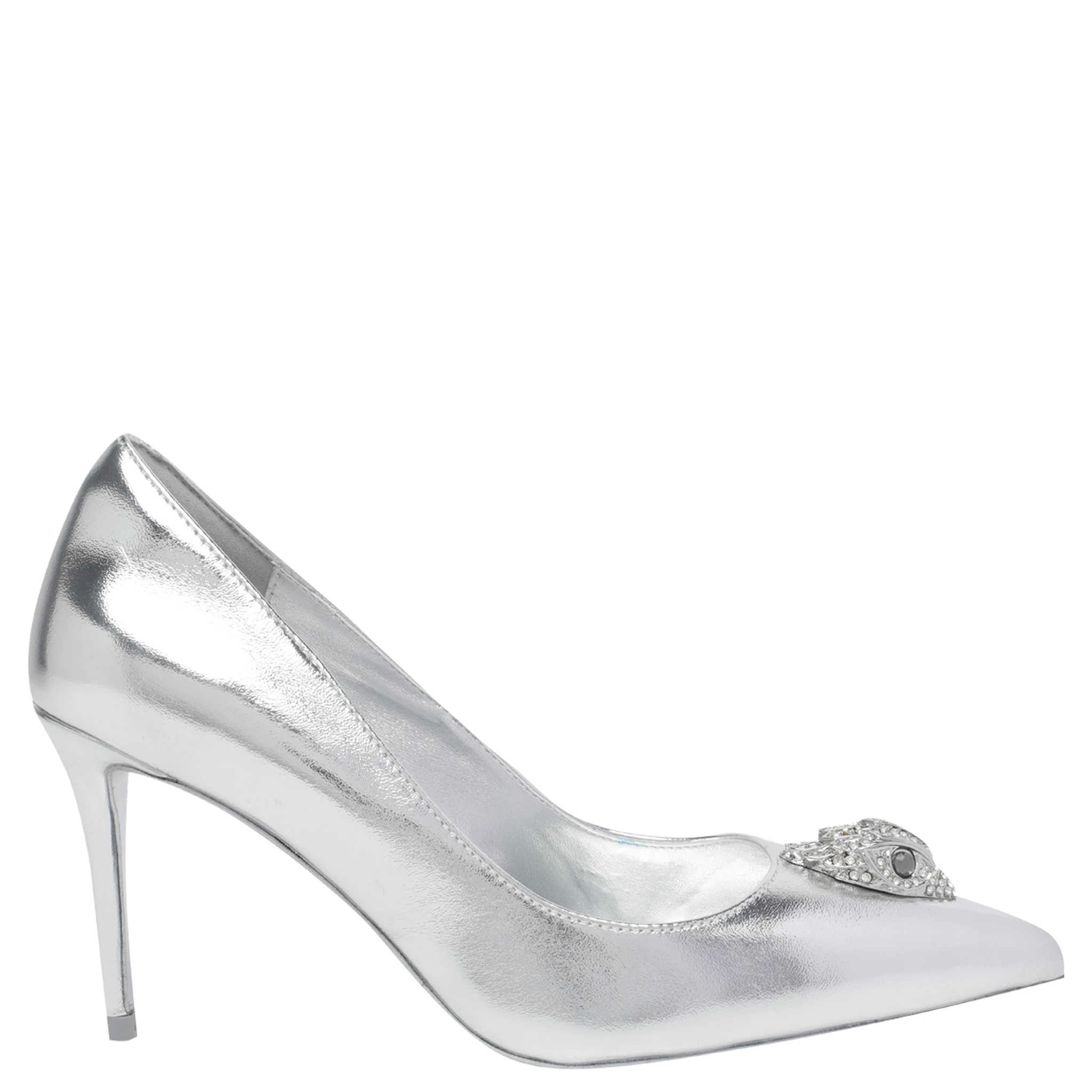 Kurt Geiger With Heel Silver