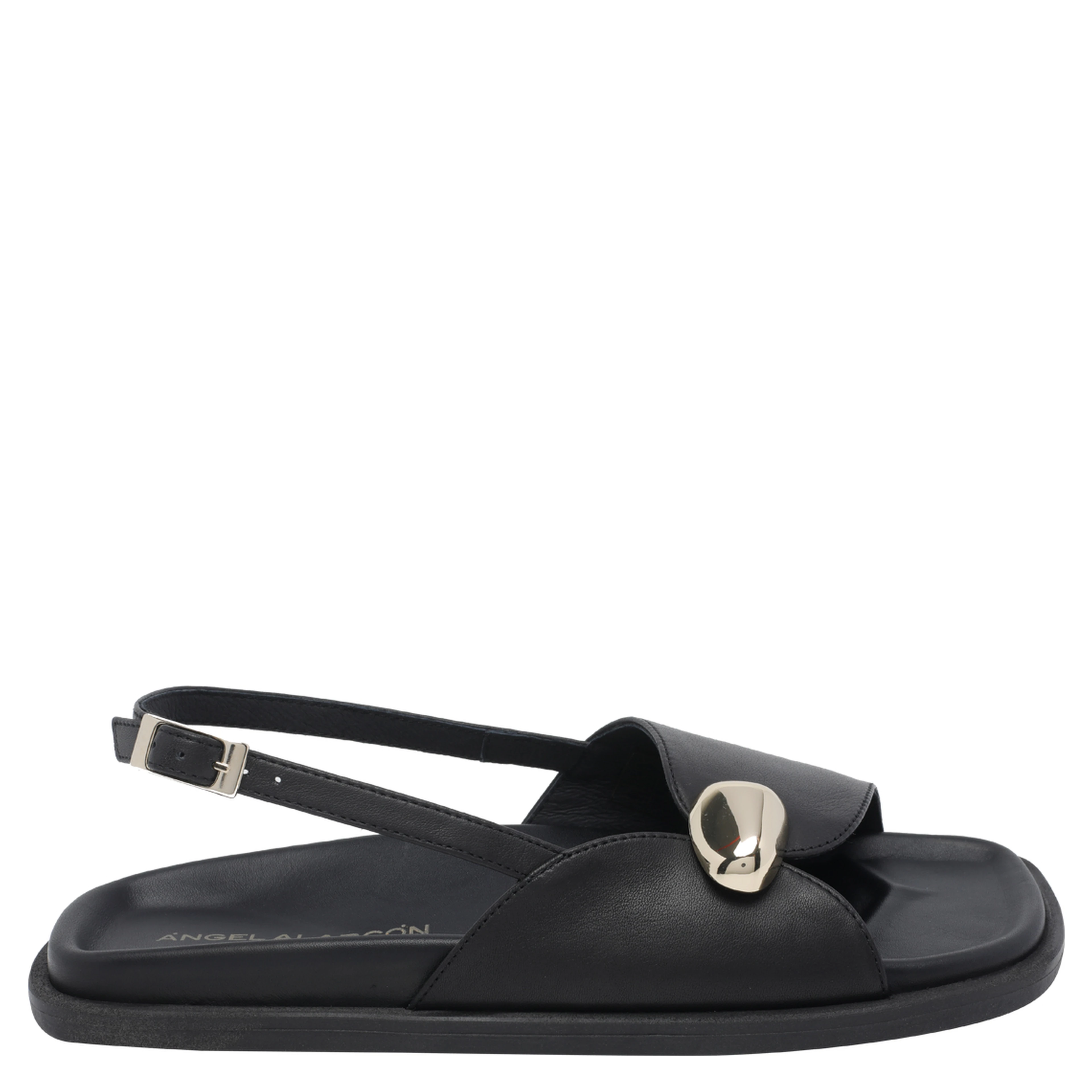 ANGEL ALARCON Sandals Black