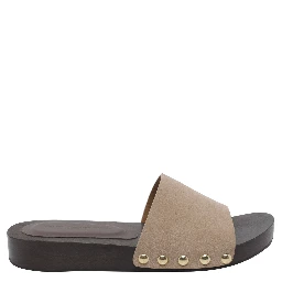 ANGEL ALARCON Sandals Beige