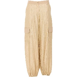 Twin-set Trousers Beige