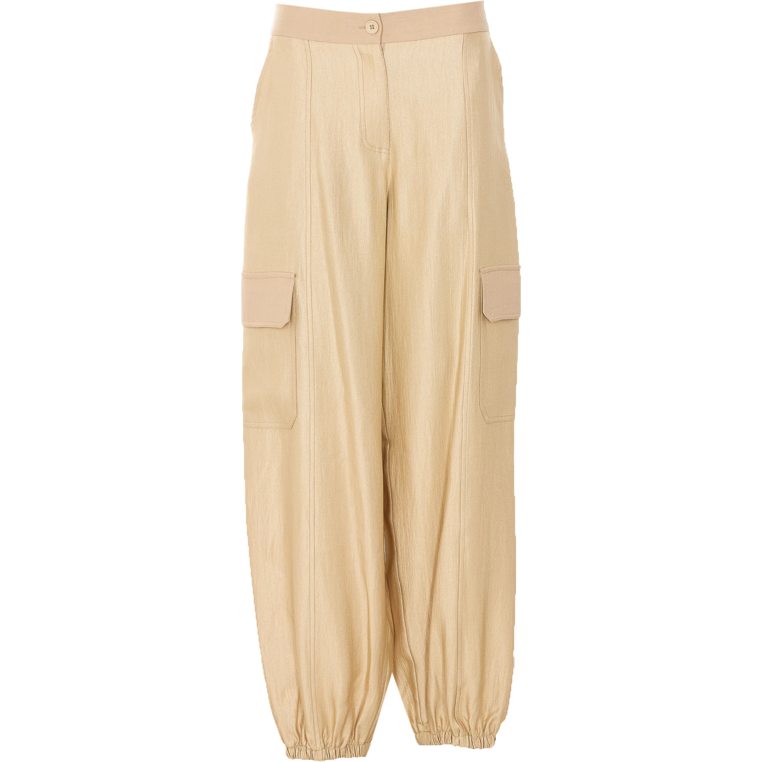 Twin-set Trousers Beige