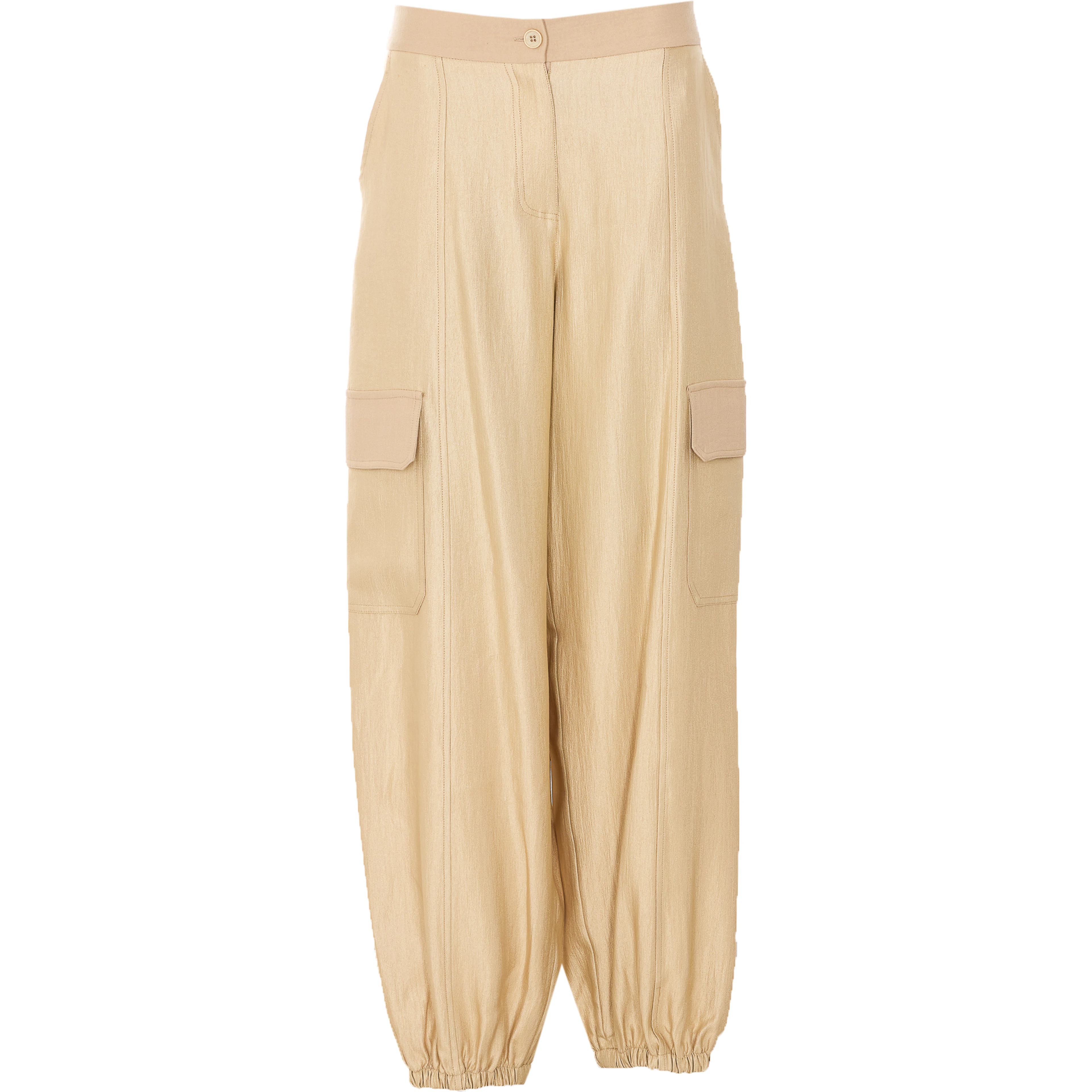Twin-set Trousers Beige