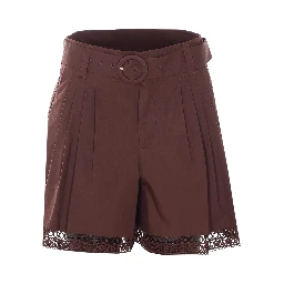 Twin-set Shorts Brown