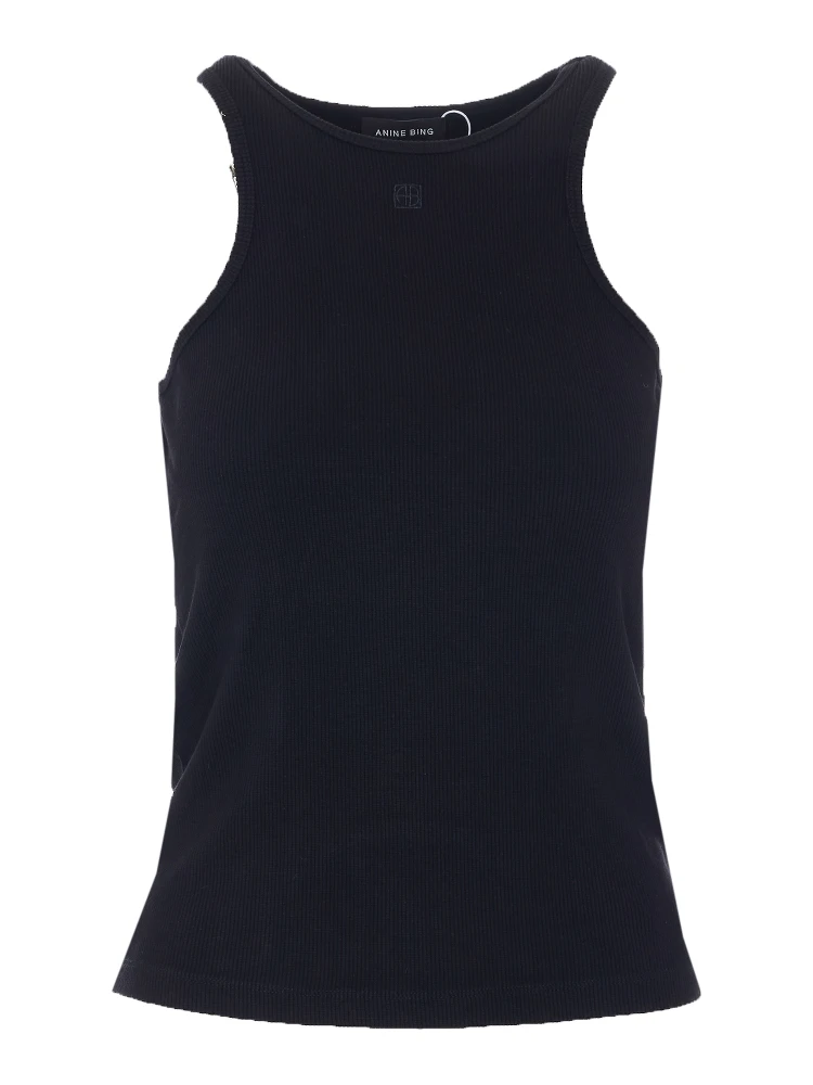 ANINE BING T-shirts and Polos Black