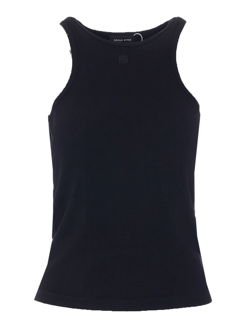 ANINE BING T-shirts and Polos Black