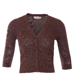 طقم كنزات بني