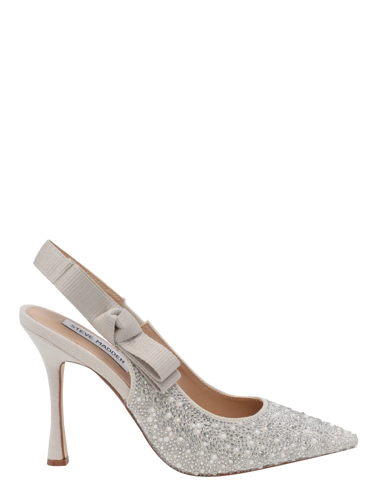 Steve Madden With Heel Silver