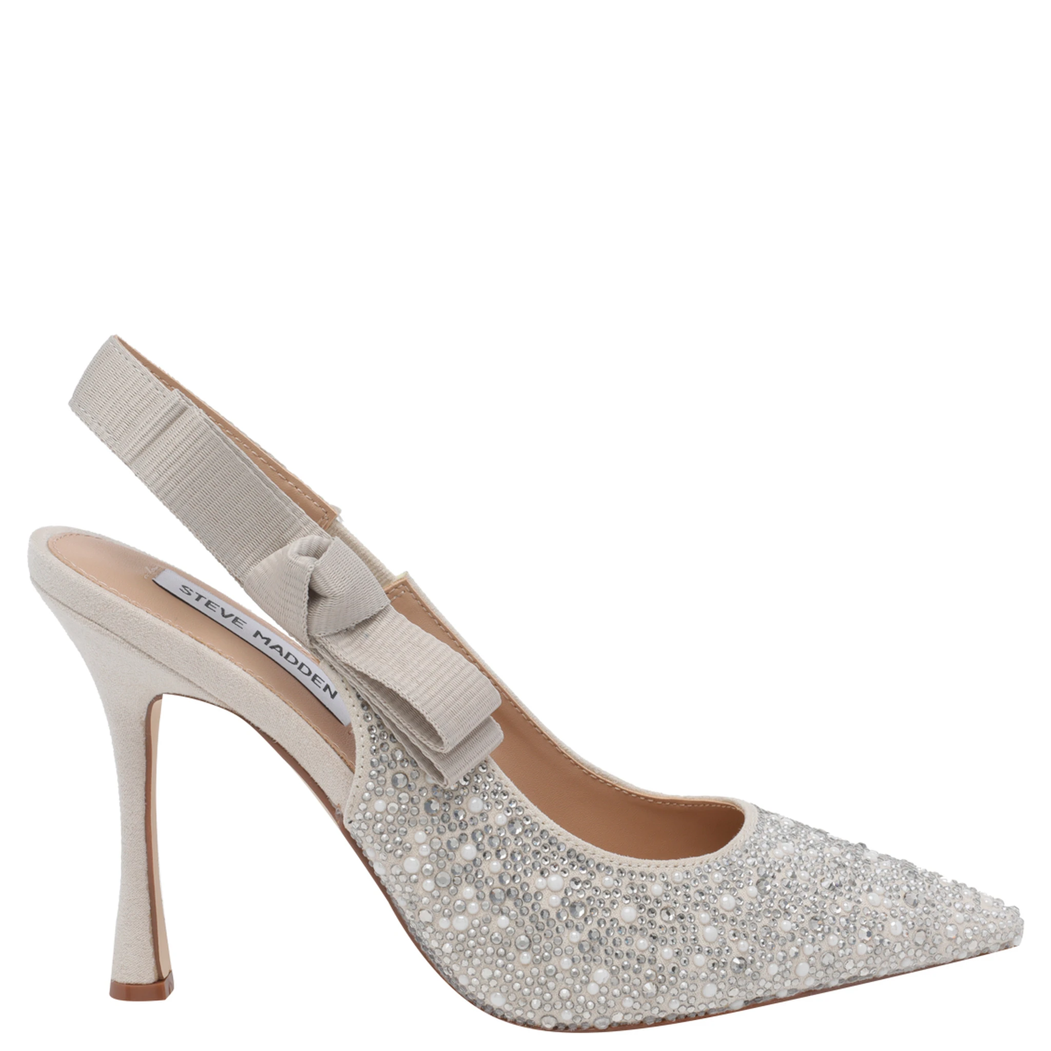 Steve Madden With Heel Silver