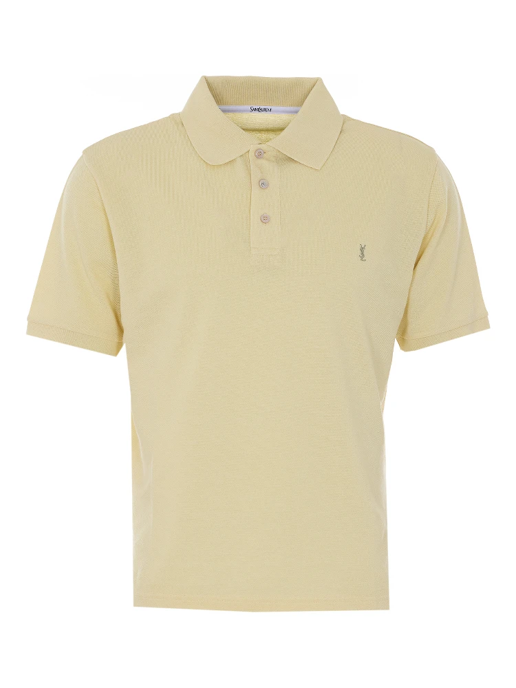 Saint Laurent  T-shirts and Polos Yellow