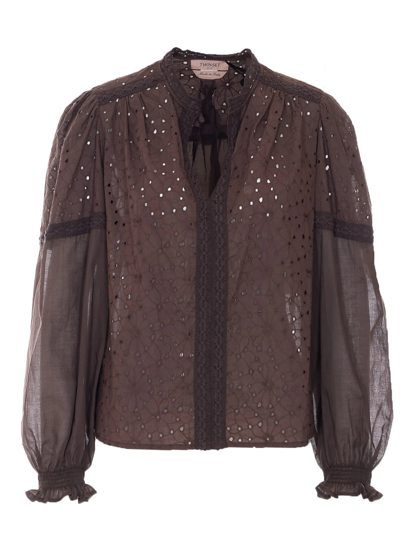 Twin-set Shirts Brown
