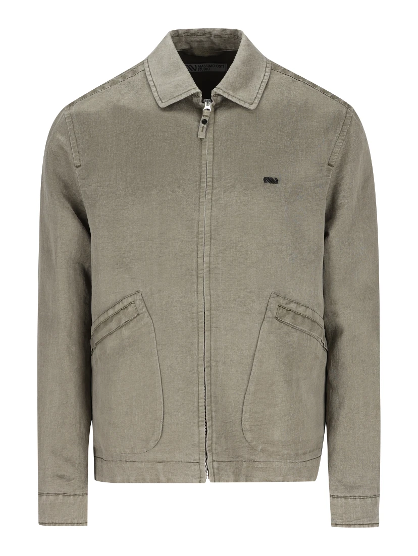 MASSIMO OSTI STUDIO Jackets Grey