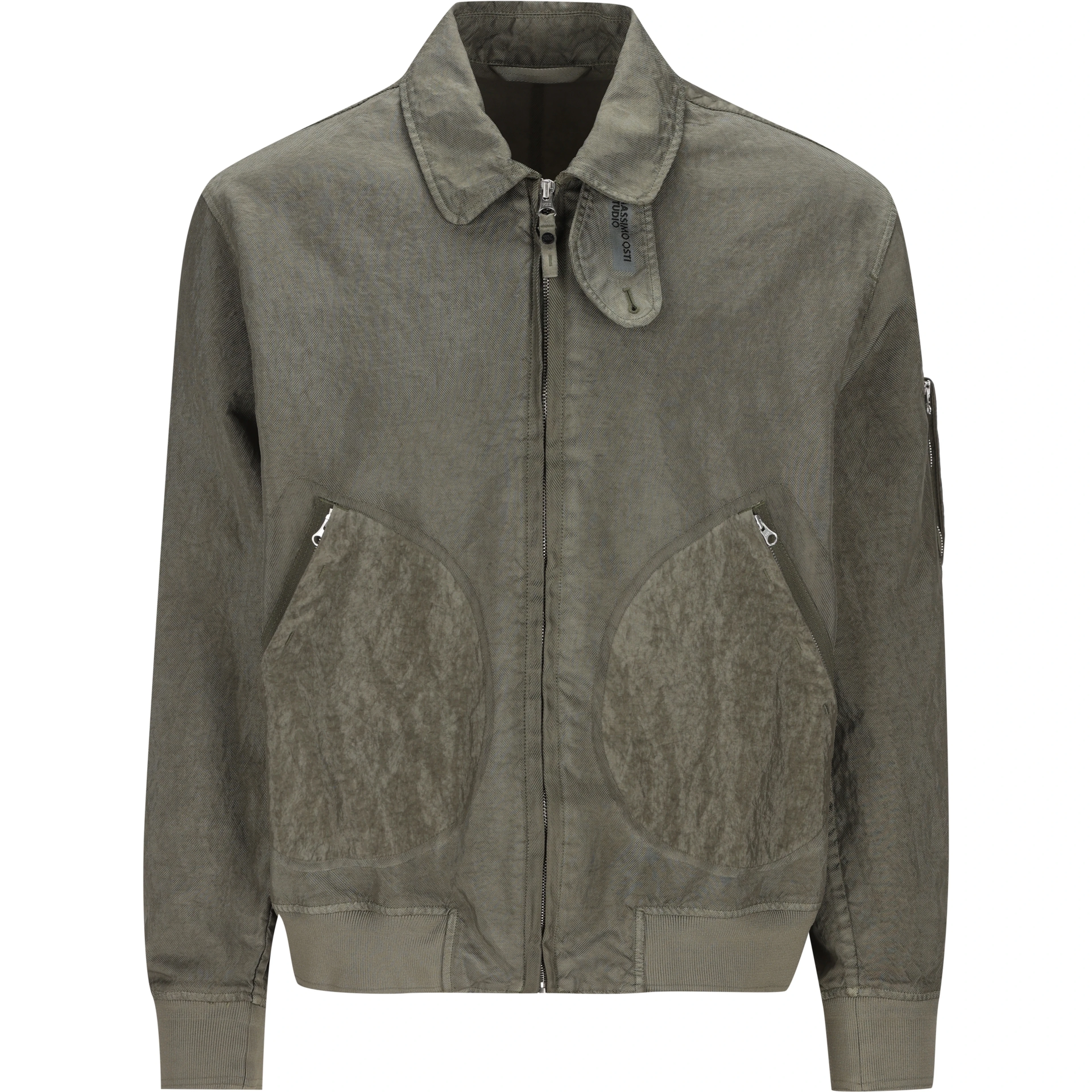 MASSIMO OSTI STUDIO Jackets Grey