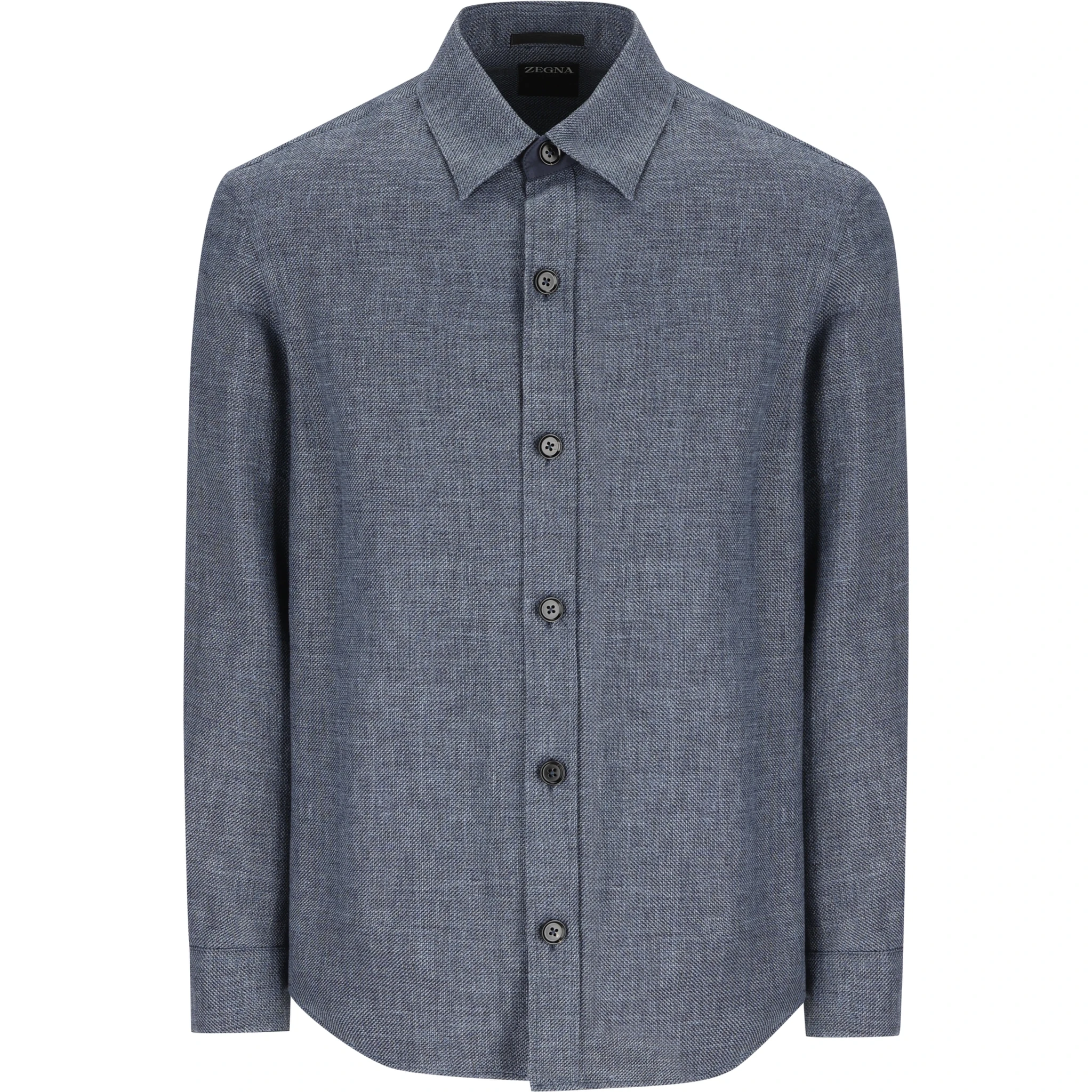ZEGNA Shirts Blue