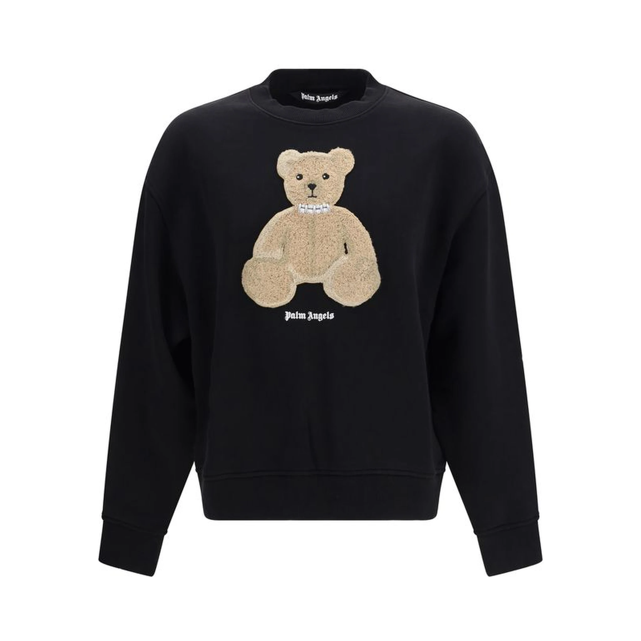 Black Cotton Sweatshirt