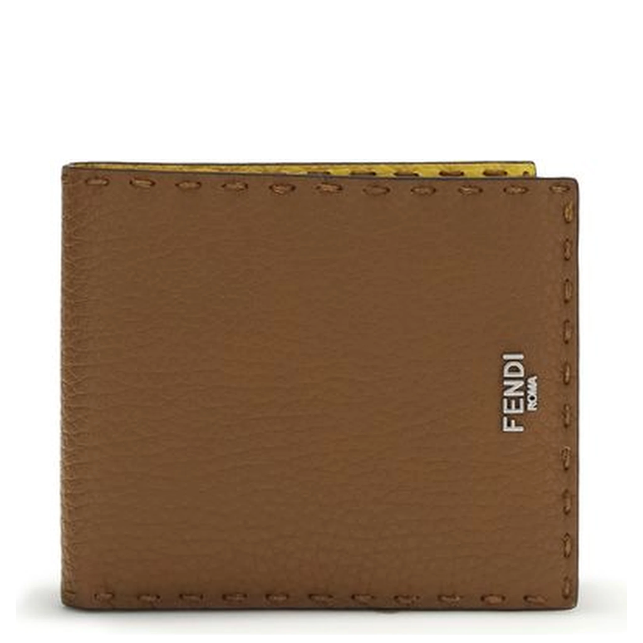 Brown Calf Leather Bos Taurus Wallet