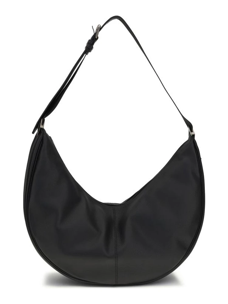 Black Calf Leather Bos Taurus Shoulder Bag