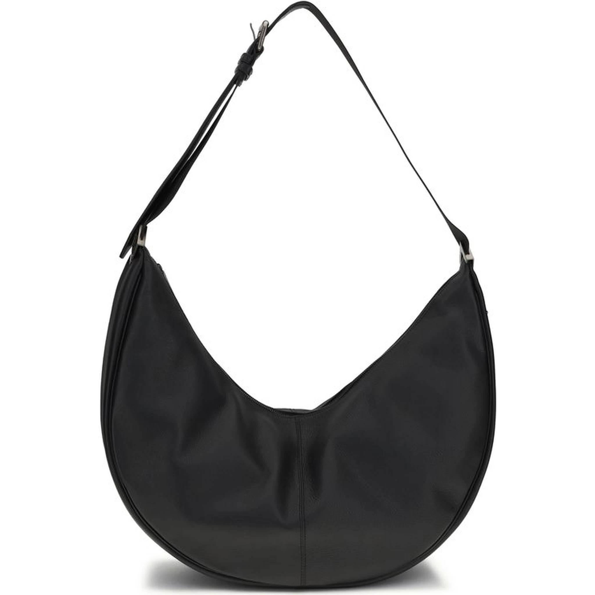 Black Calf Leather Bos Taurus Shoulder Bag