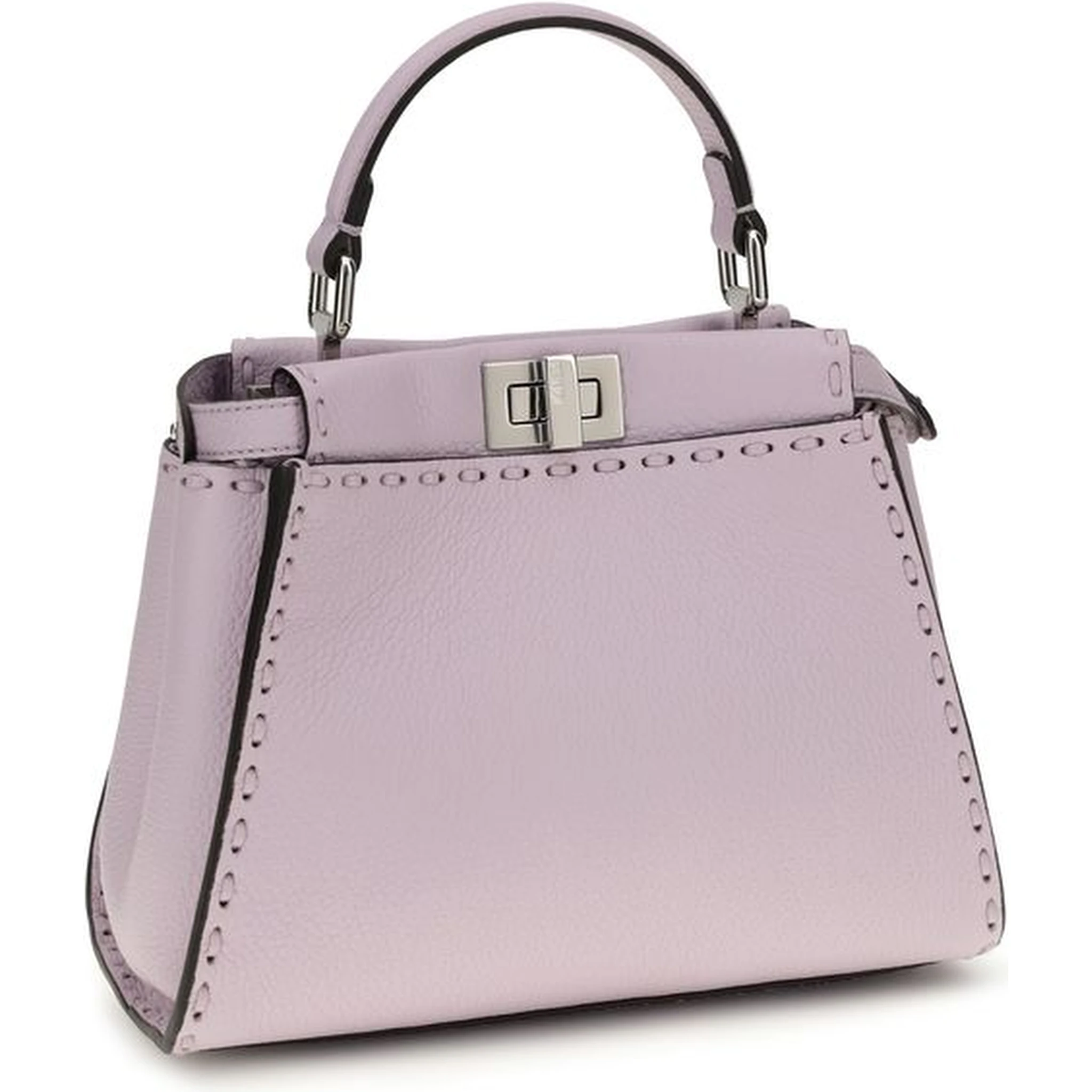 Purple Calf Leather Bos Taurus Shoulder Bag