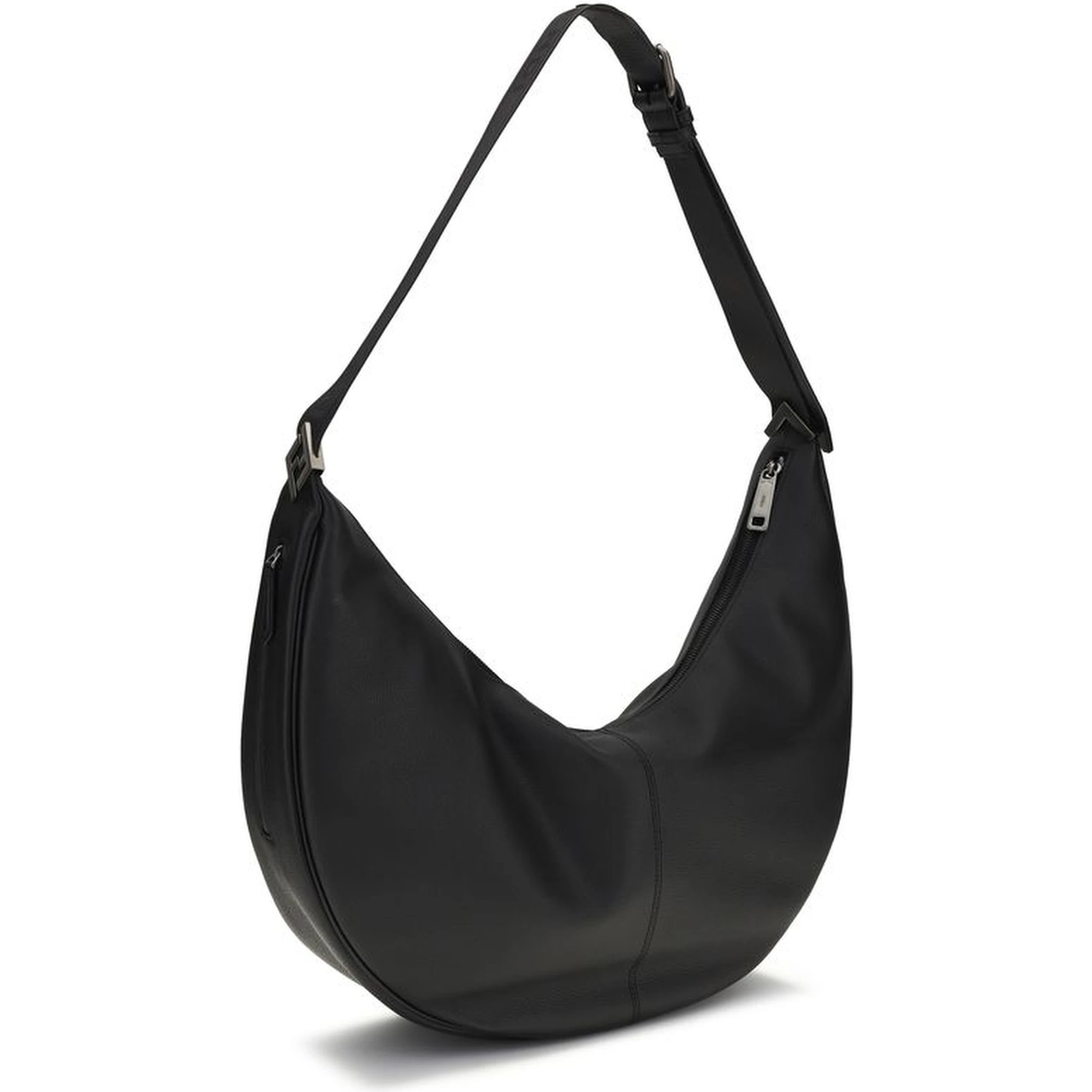 Black Calf Leather Bos Taurus Shoulder Bag
