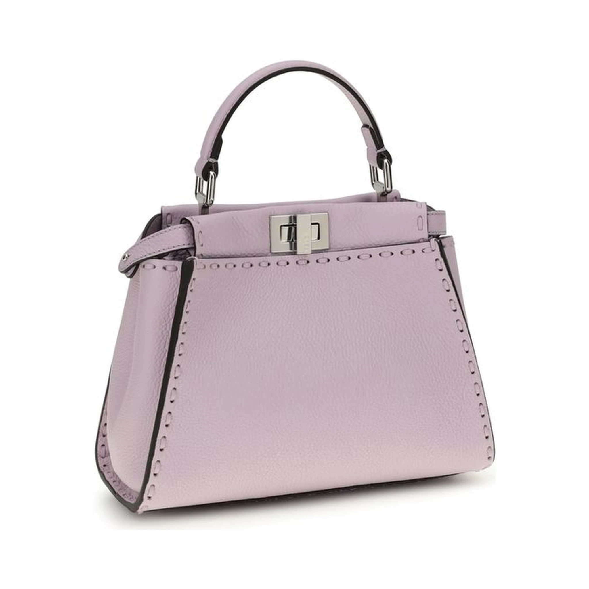Purple Calf Leather Bos Taurus Shoulder Bag