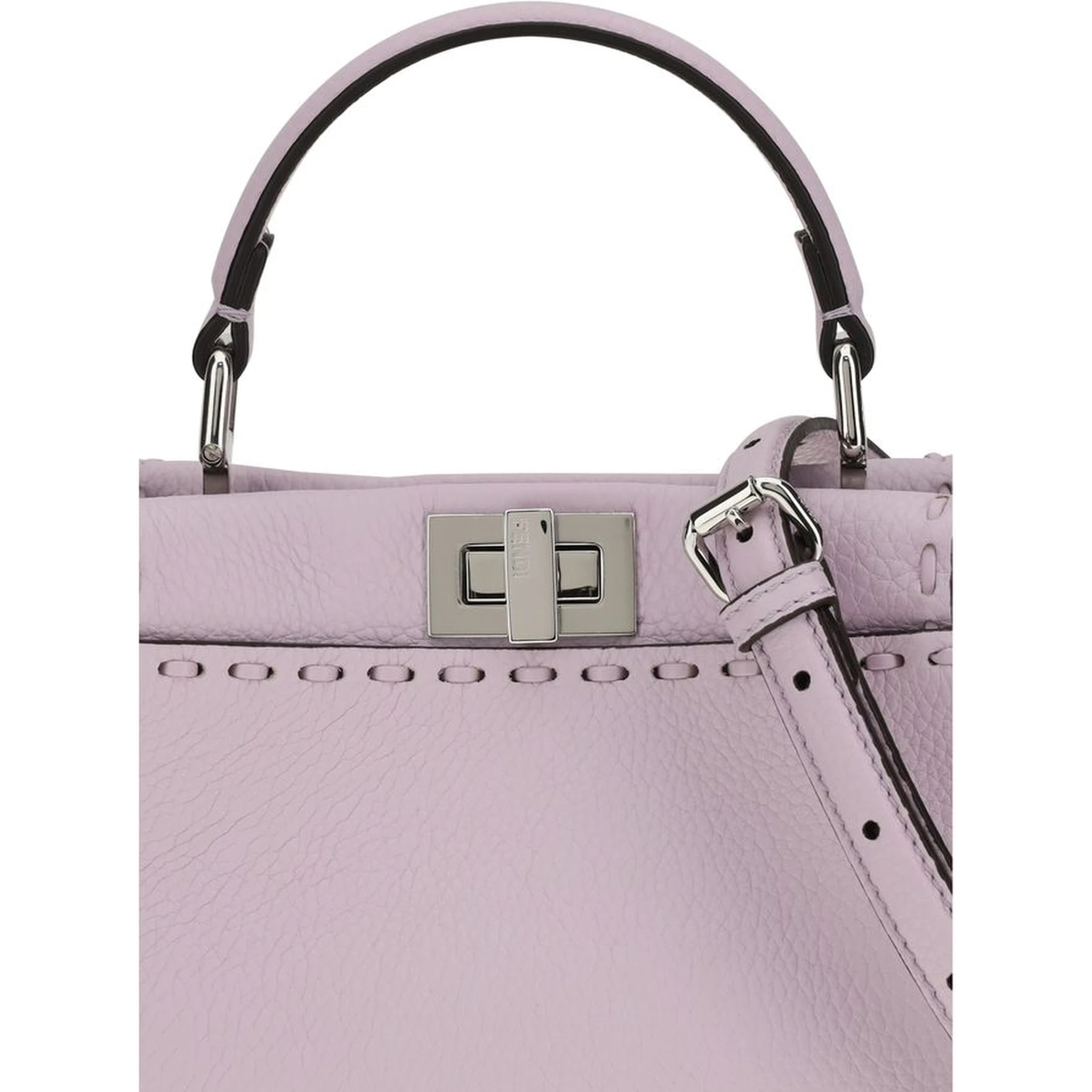 Purple Calf Leather Bos Taurus Shoulder Bag