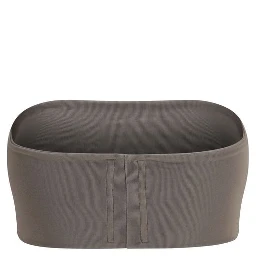 Gray Viscose Sleeveles T-Shirt