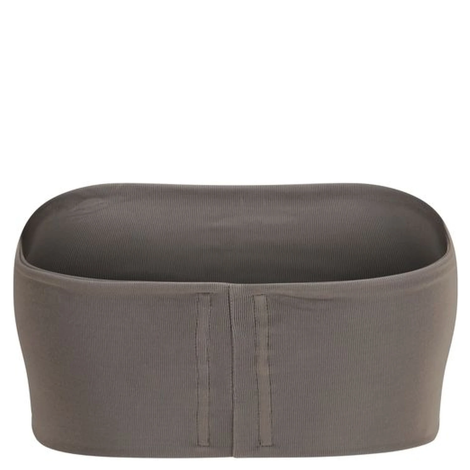 Gray Viscose Sleeveles T-Shirt