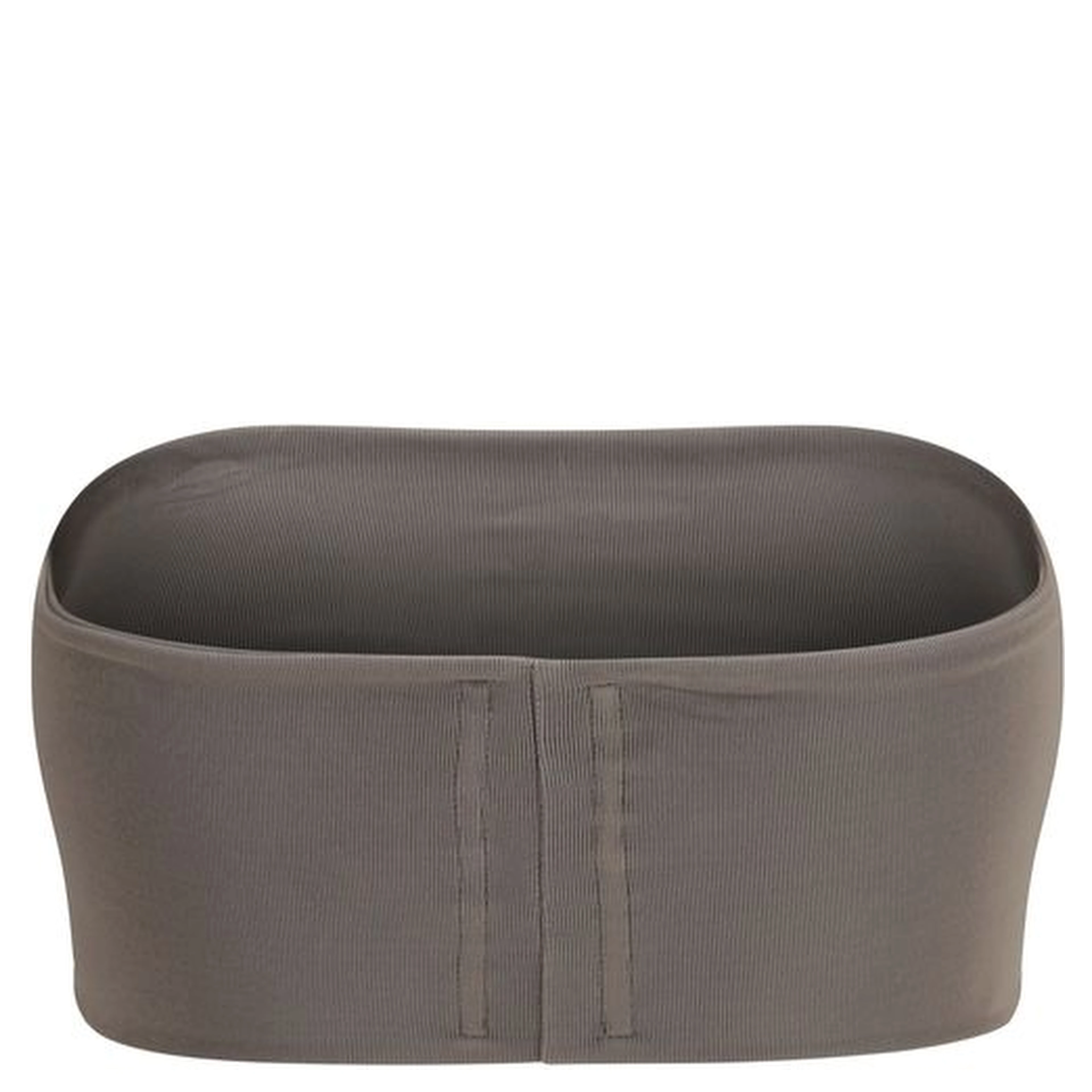 Gray Viscose Sleeveles T-Shirt