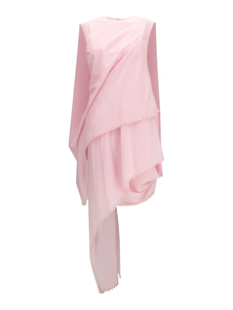 Multicolor Cotton Casual Dress