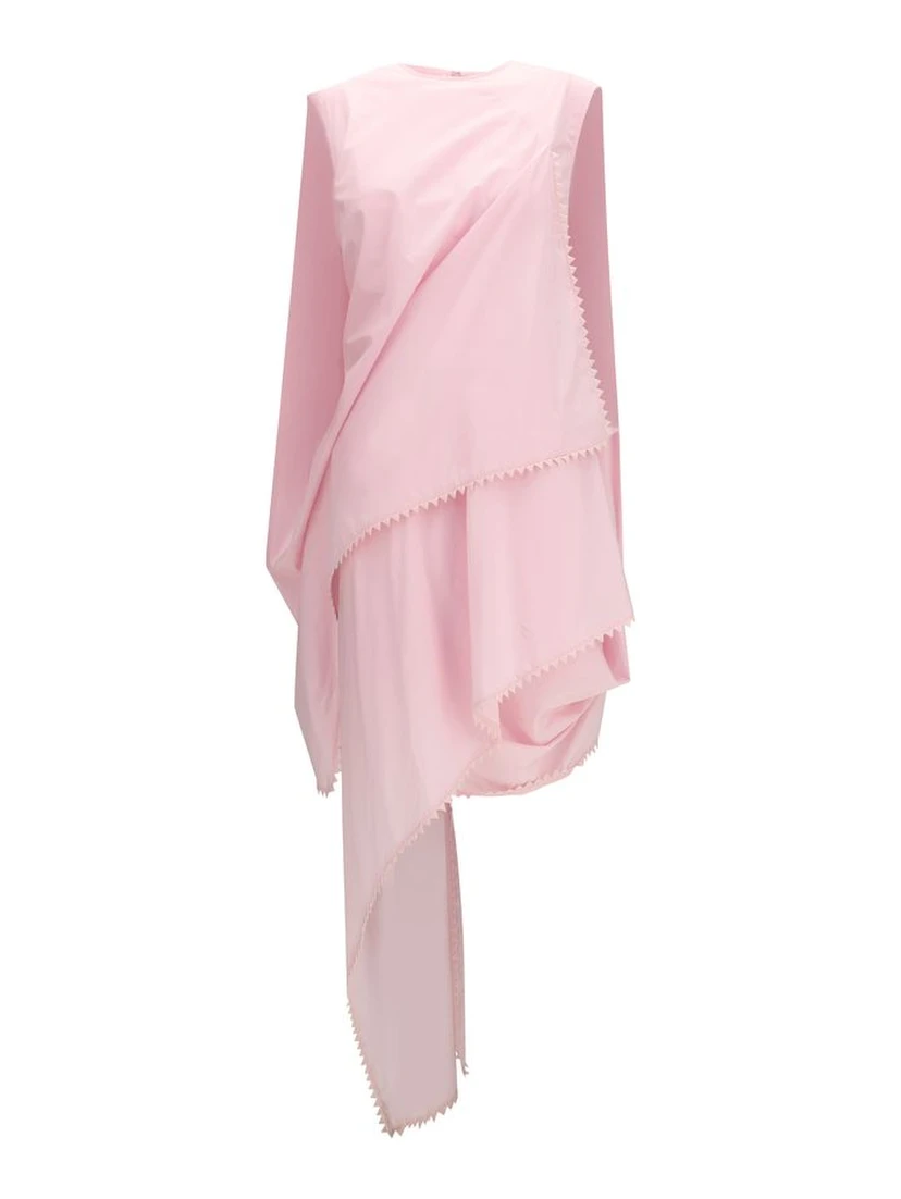 Multicolor Cotton Casual Dress